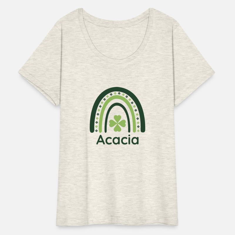 Acaci-a Clover Boho Rainbow