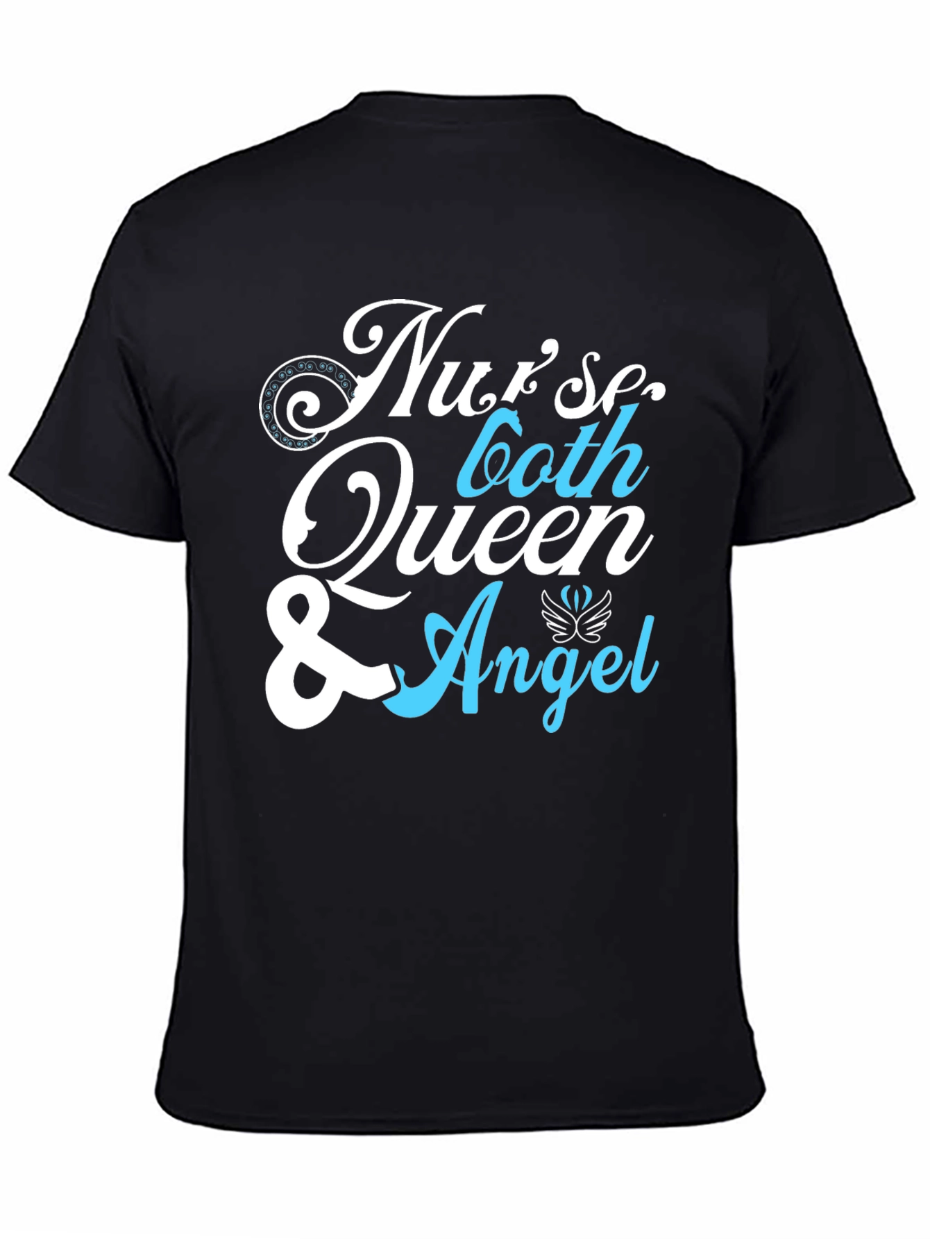 Nurse Queen & Angel Graphic T-Shirt - Unisex