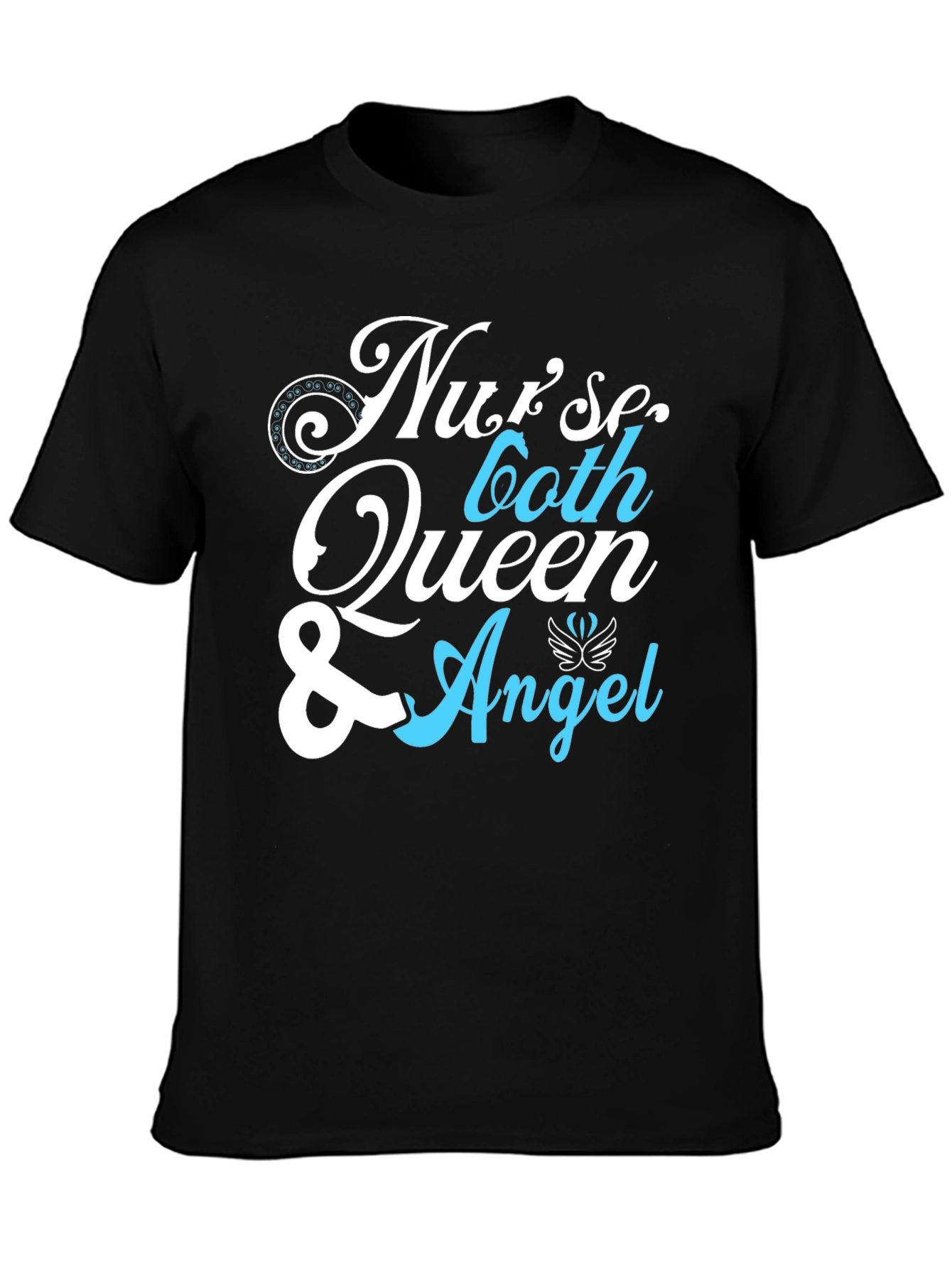 Nurse Queen & Angel Graphic T-Shirt - Unisex