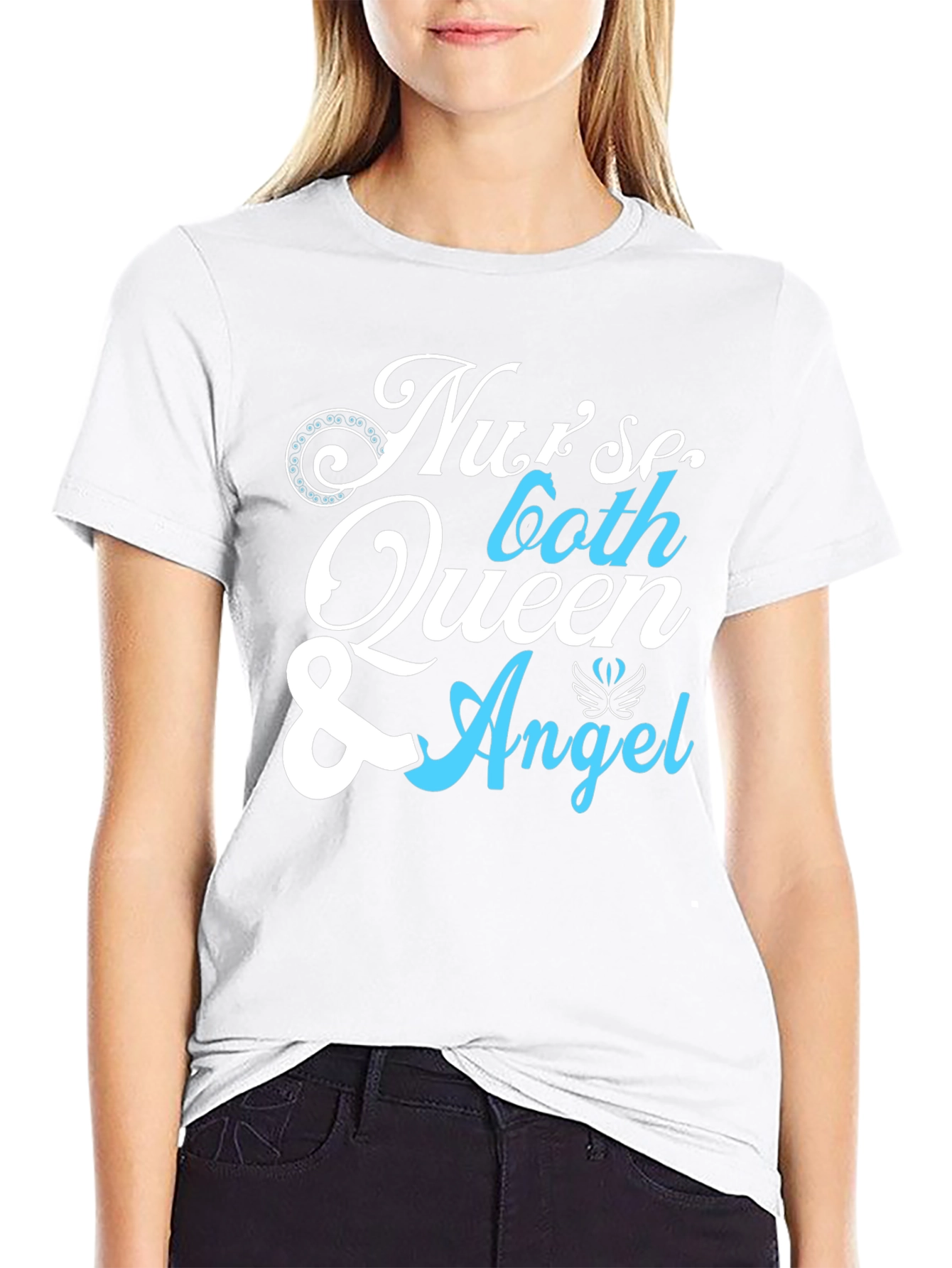 Nurse Queen & Angel Graphic T-Shirt - Unisex