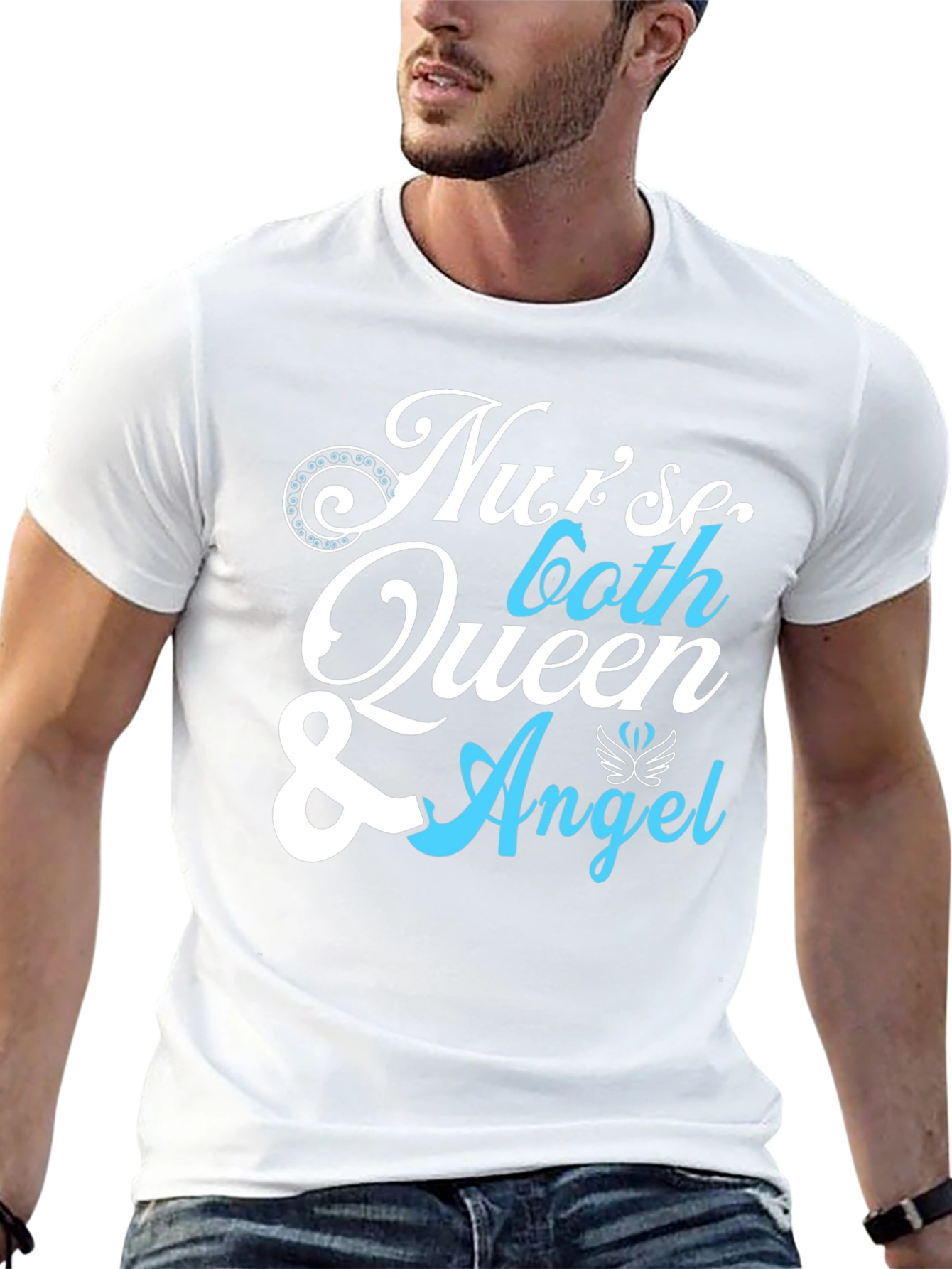Nurse Queen & Angel Graphic T-Shirt - Unisex
