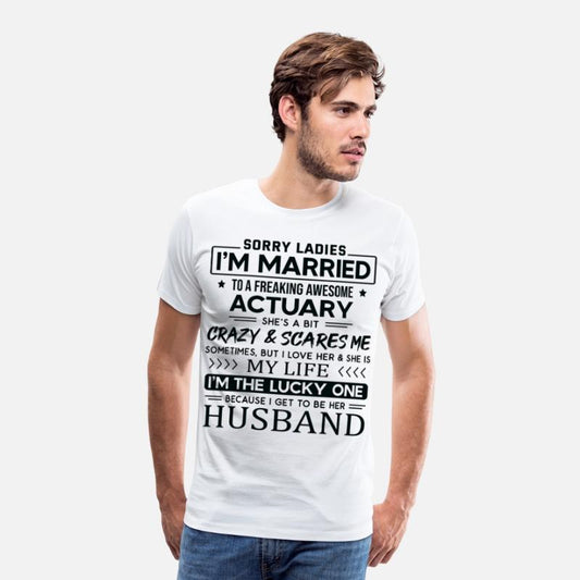 Actuary Funny Saying For Husband