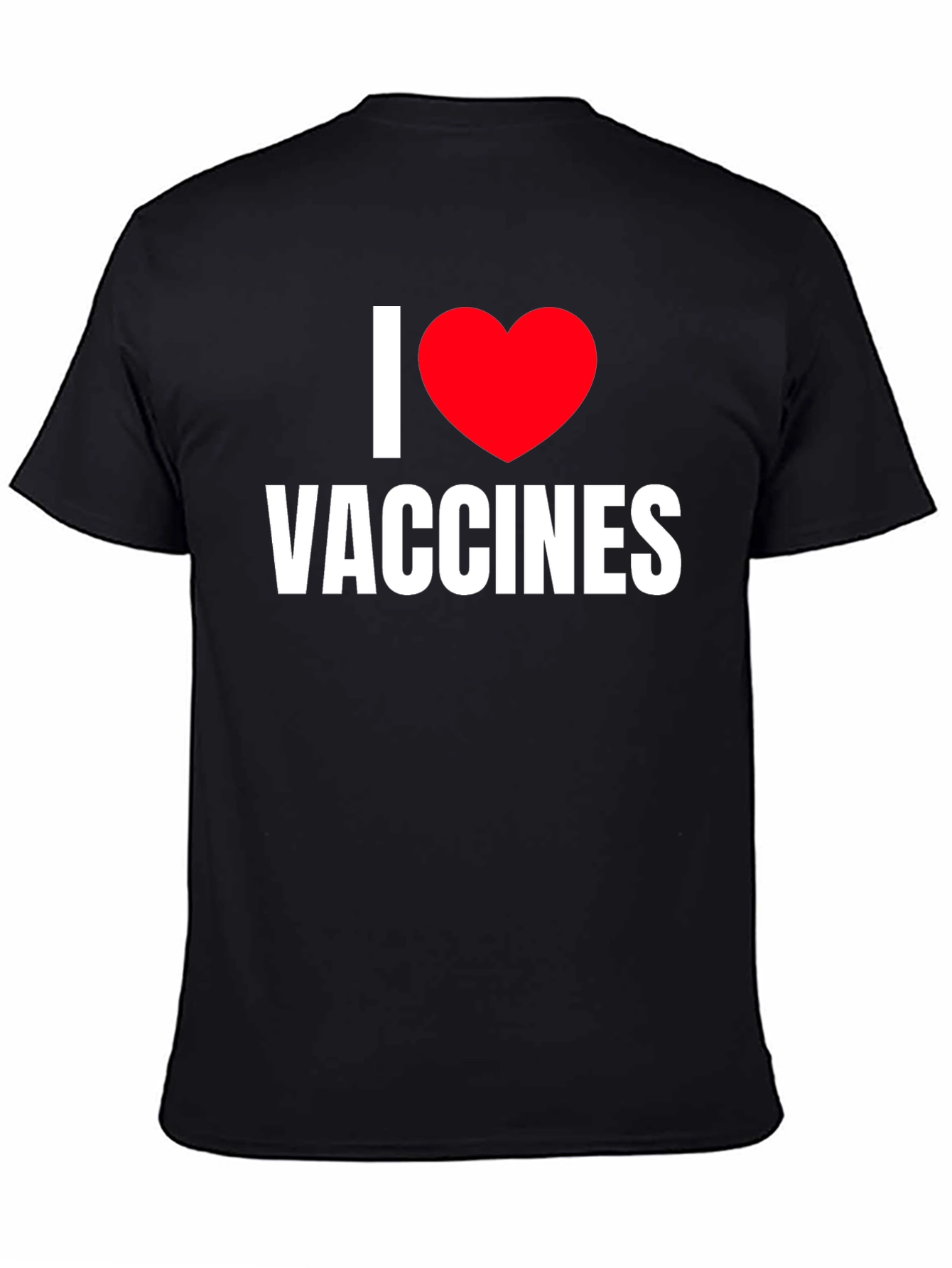 I Love Vaccines T-Shirt Pro Vaccine Supporter Tee