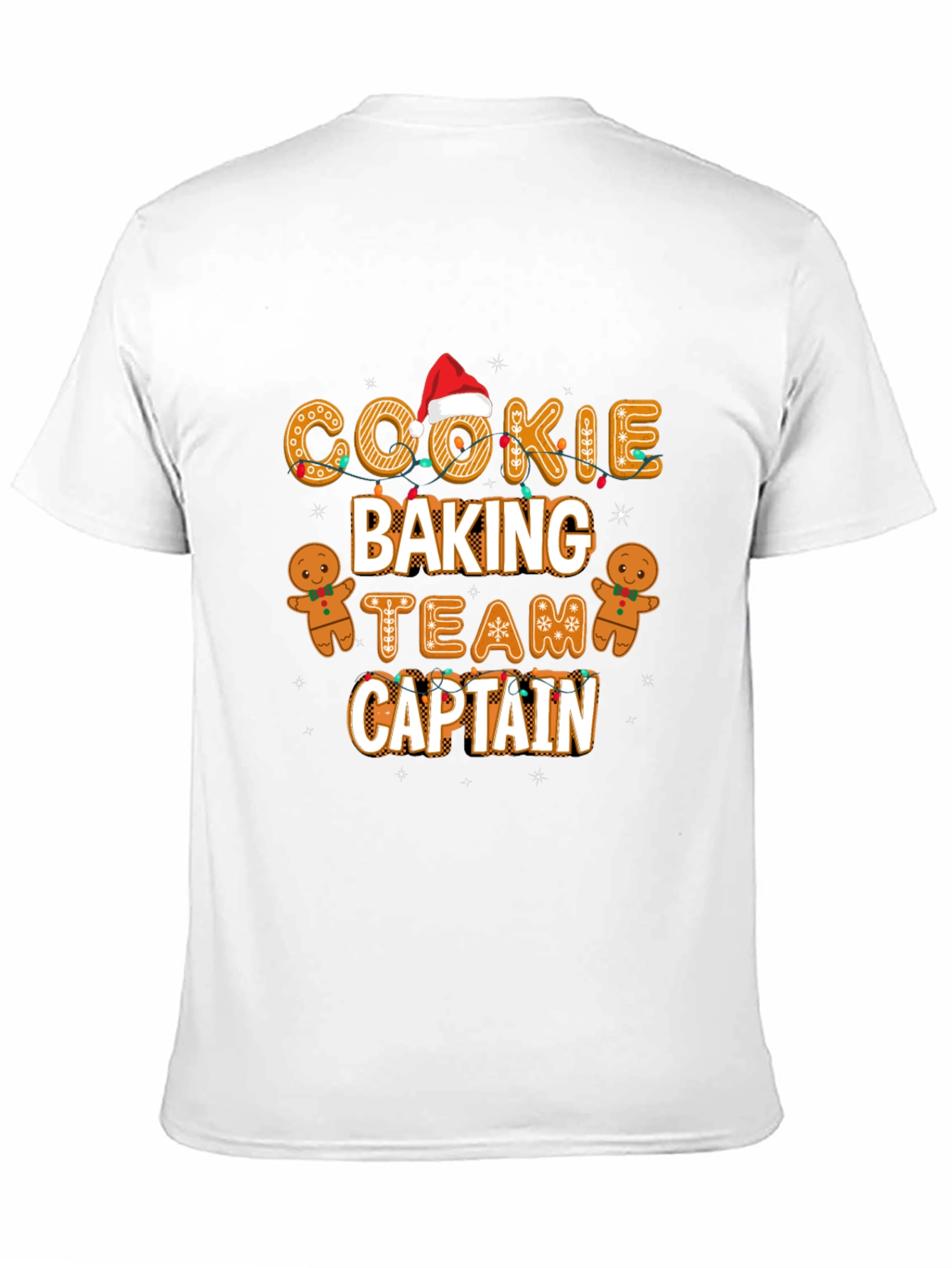 Cookie Baking Team Captain Christmas T-Shirt