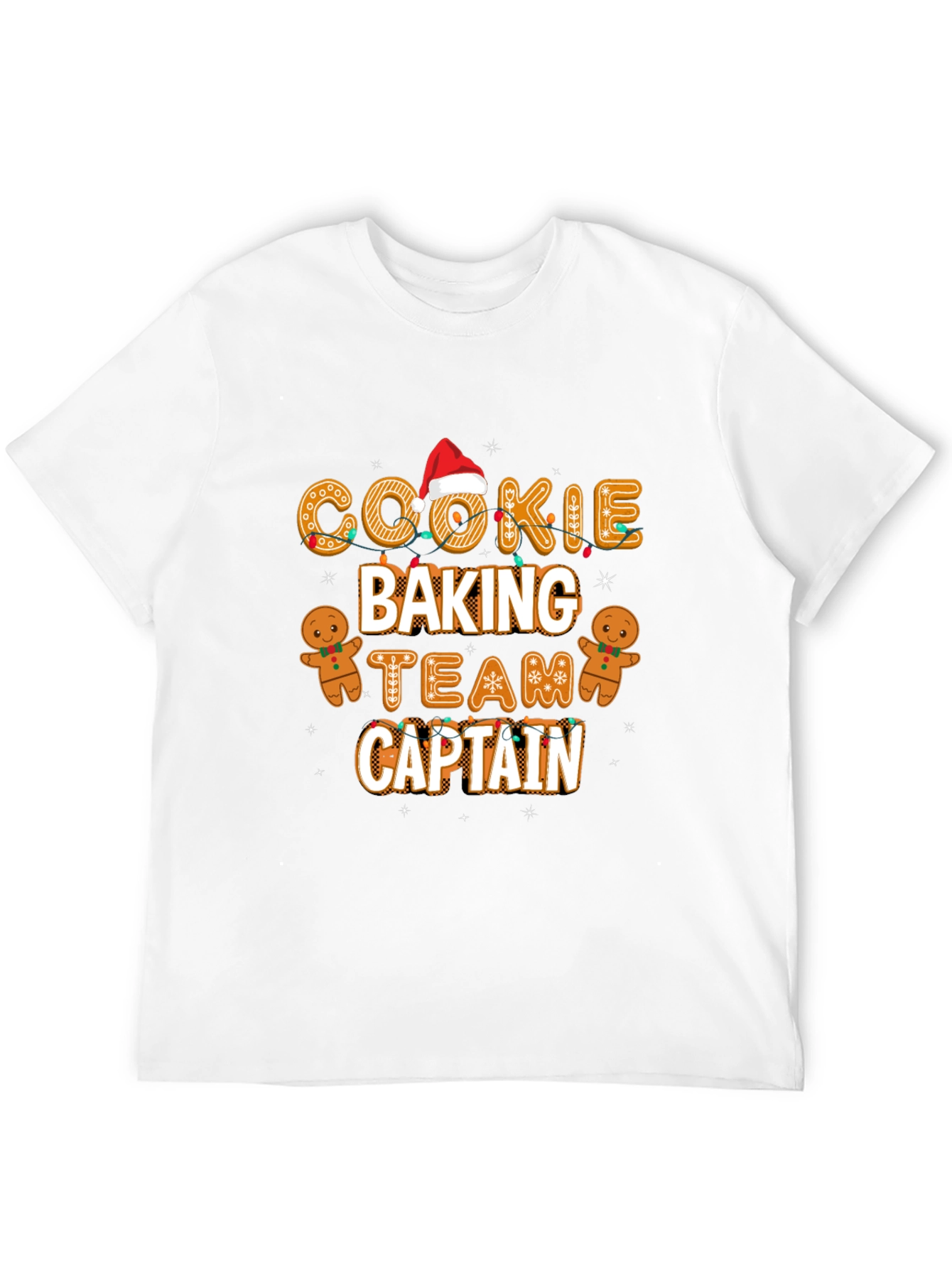 Cookie Baking Team Captain Christmas T-Shirt