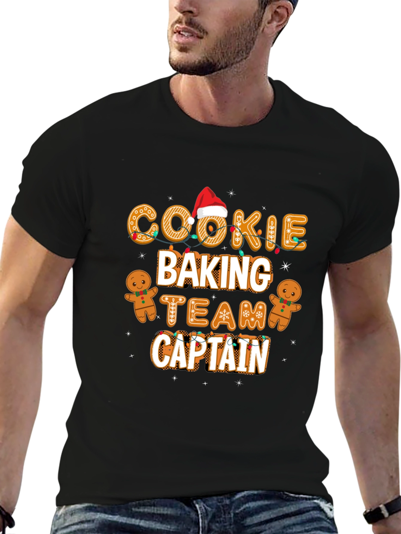 Cookie Baking Team Captain Christmas T-Shirt
