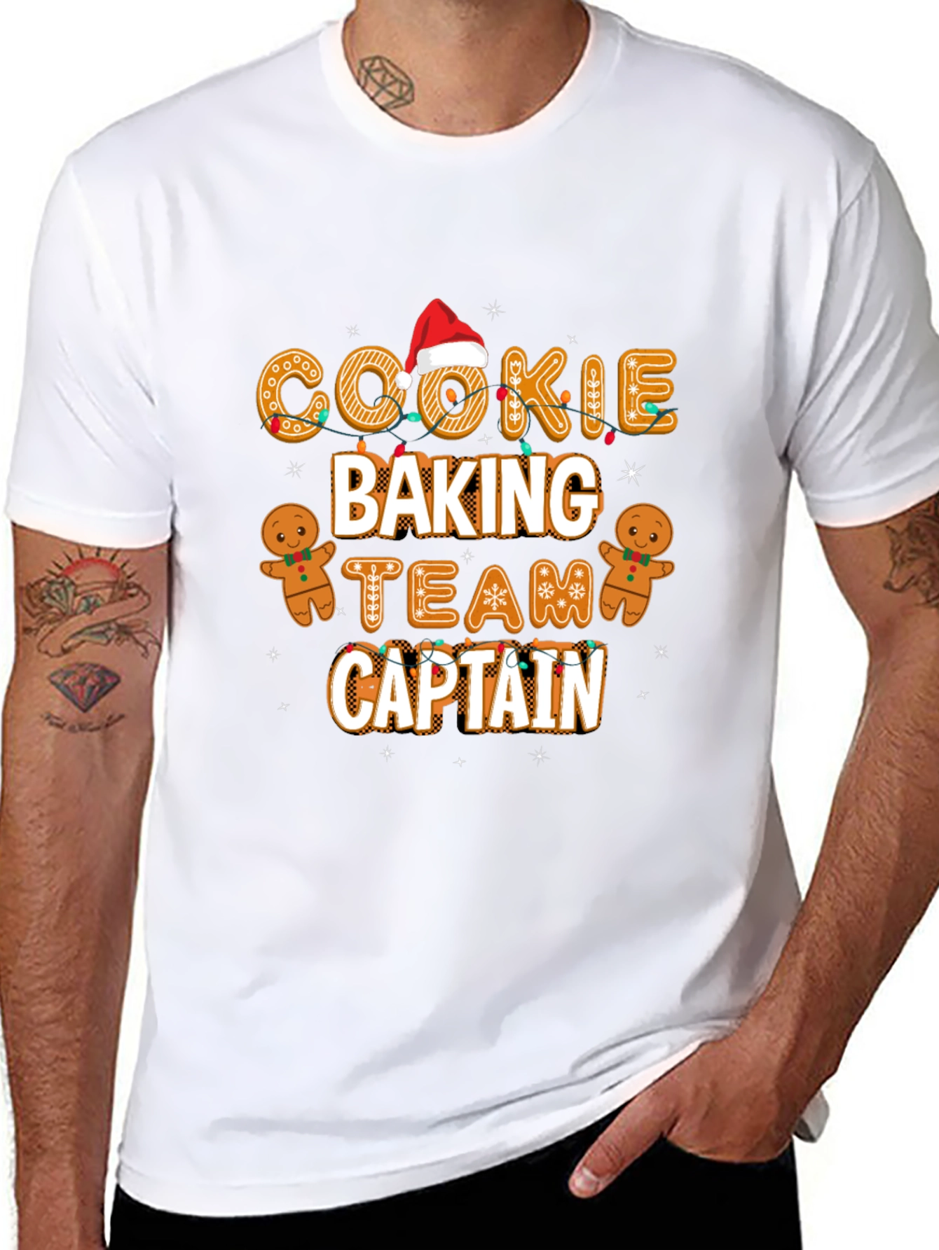 Cookie Baking Team Captain Christmas T-Shirt
