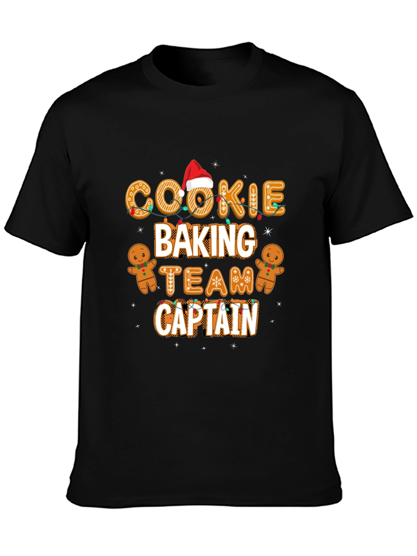 Cookie Baking Team Captain Christmas T-Shirt