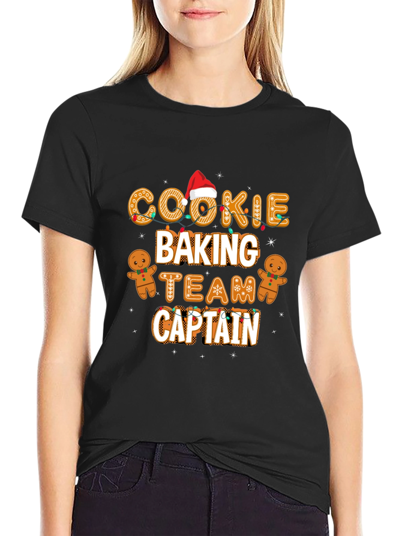 Cookie Baking Team Captain Christmas T-Shirt