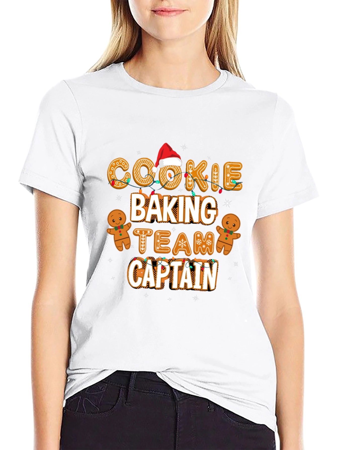 Cookie Baking Team Captain Christmas T-Shirt