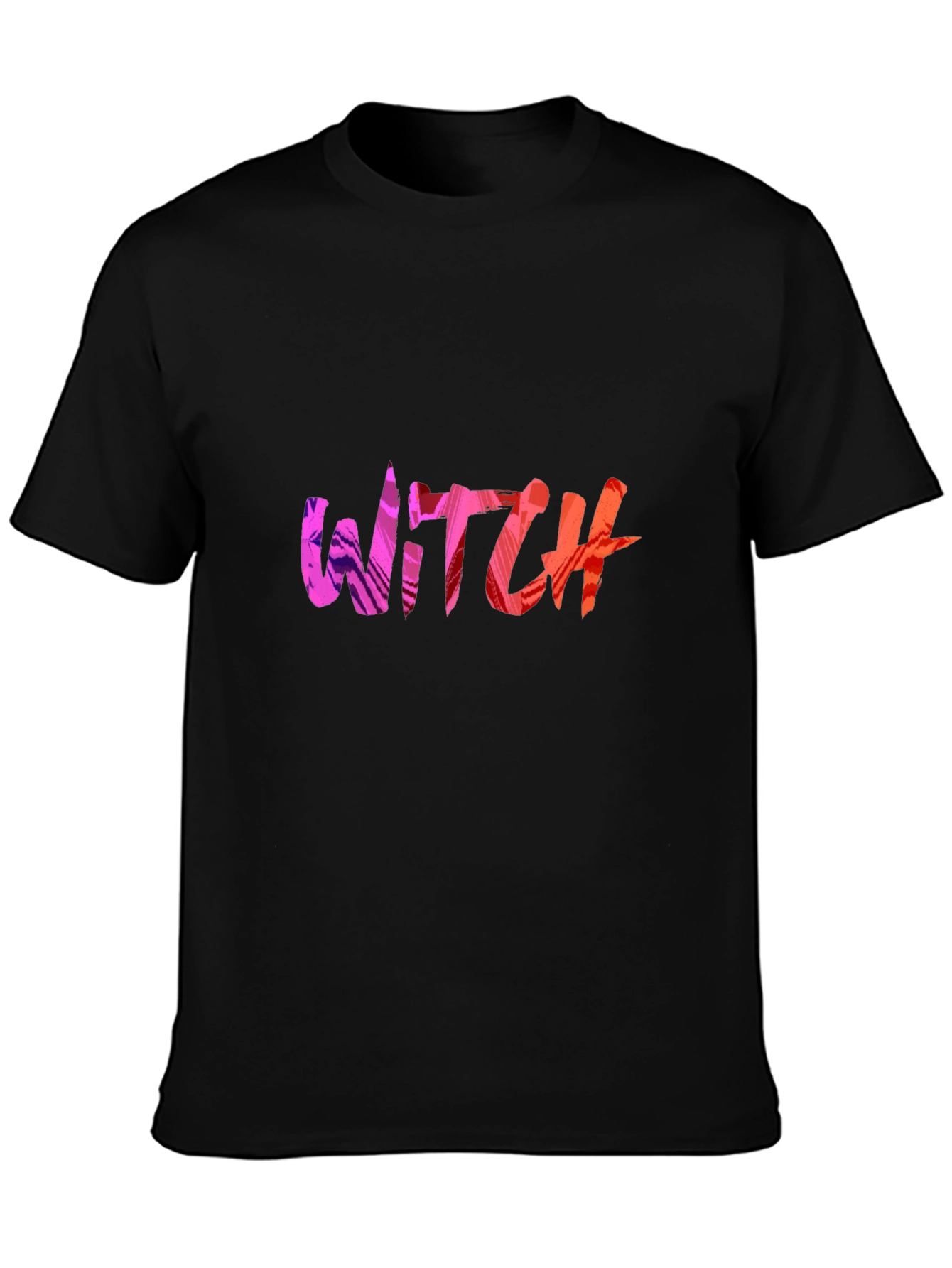 Witch Graphic Black T-Shirt
