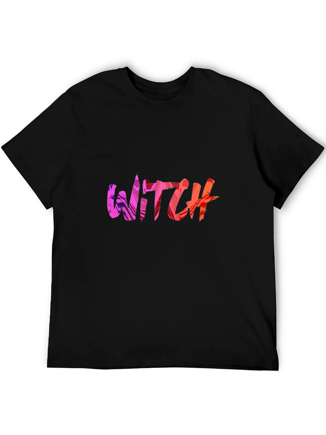 Witch Graphic Black T-Shirt