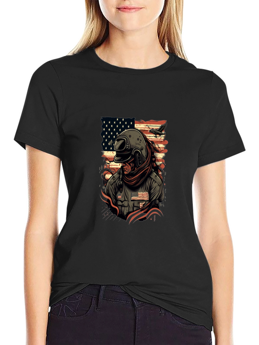 American Pilot Graphic T-Shirt