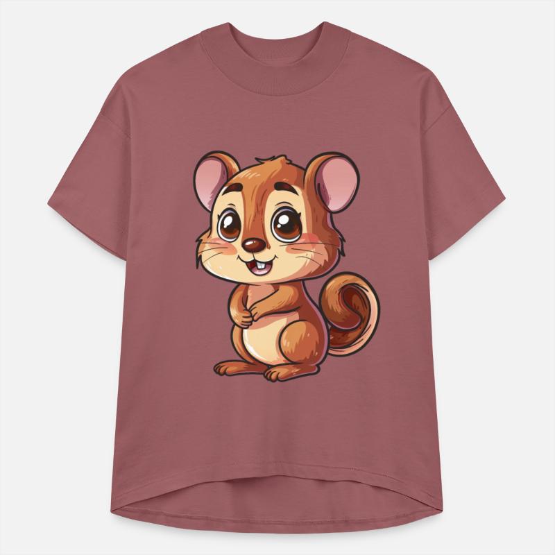 Adorable Brown Chipmunk With Charming Smile
