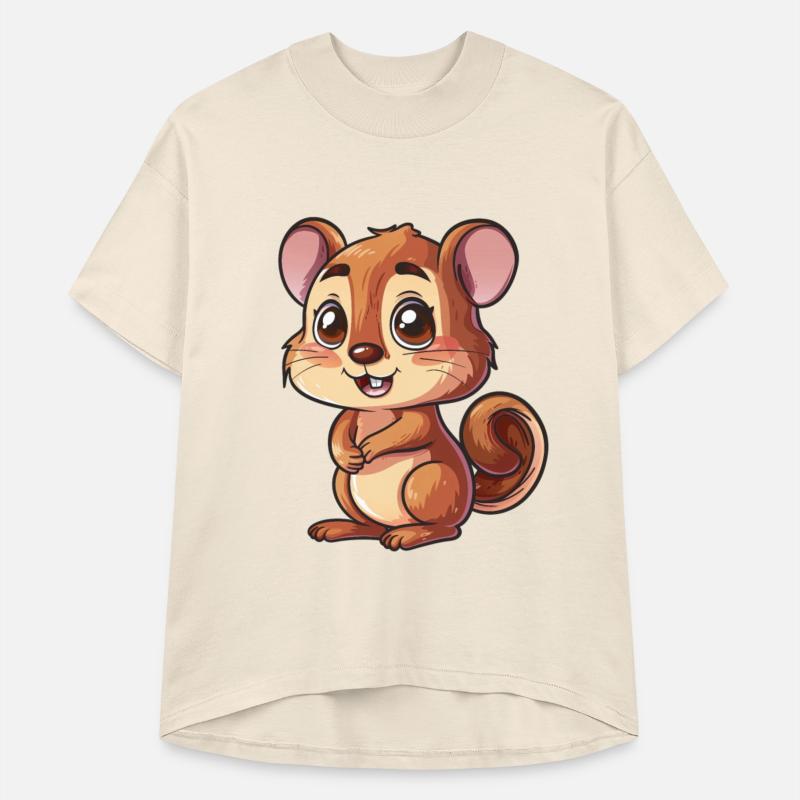 Adorable Brown Chipmunk With Charming Smile