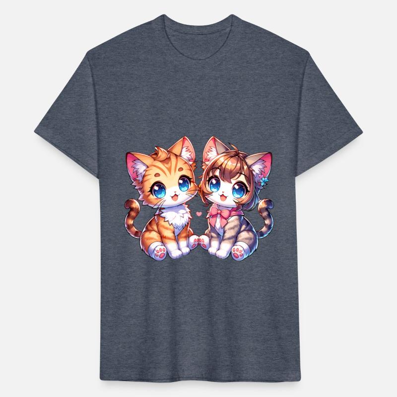 Adorable Kawaii Cats with Big Eyes and Cute