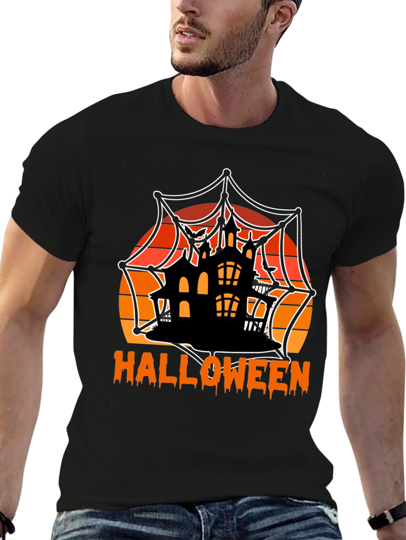 Halloween Haunted House T-Shirt