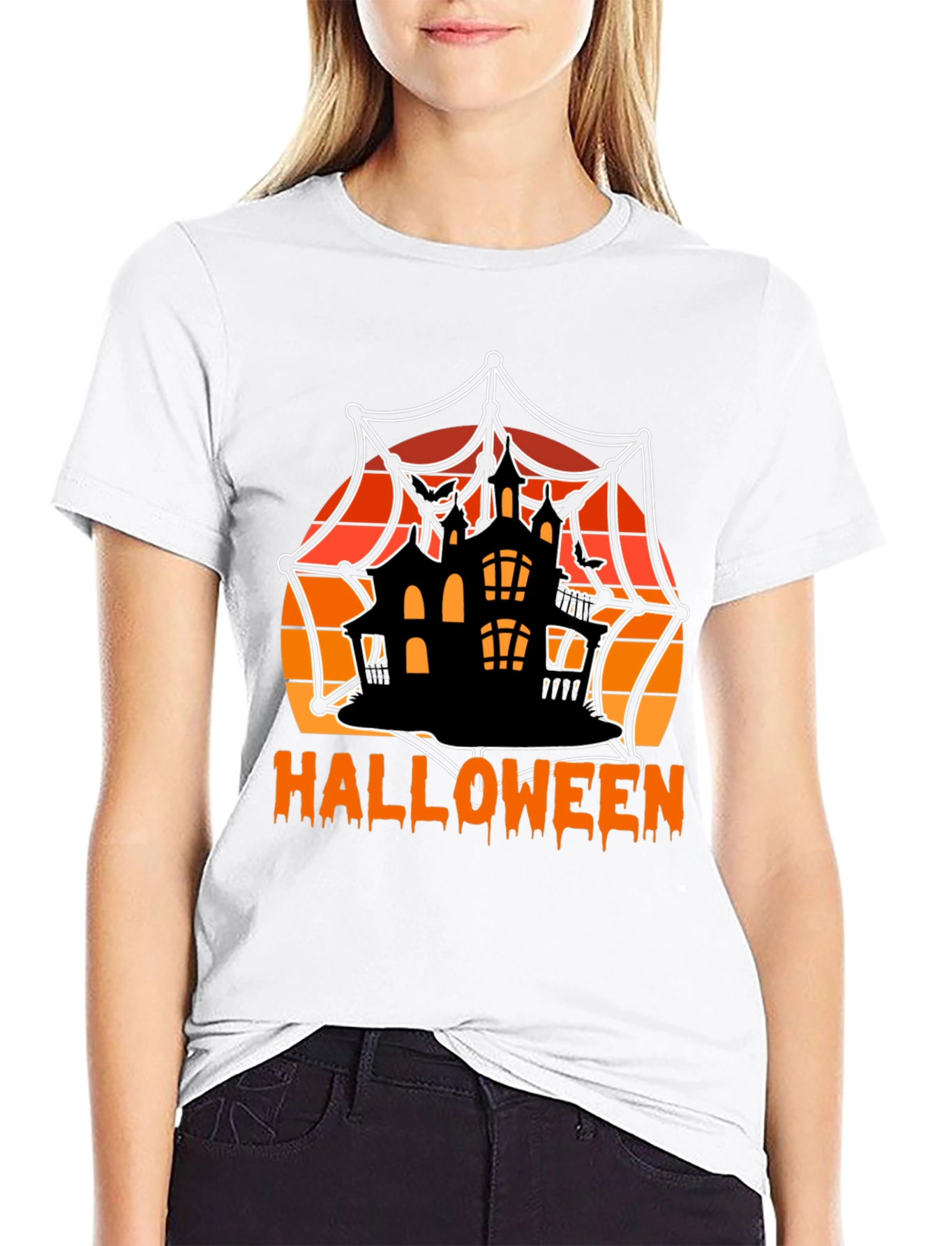 Halloween Haunted House T-Shirt