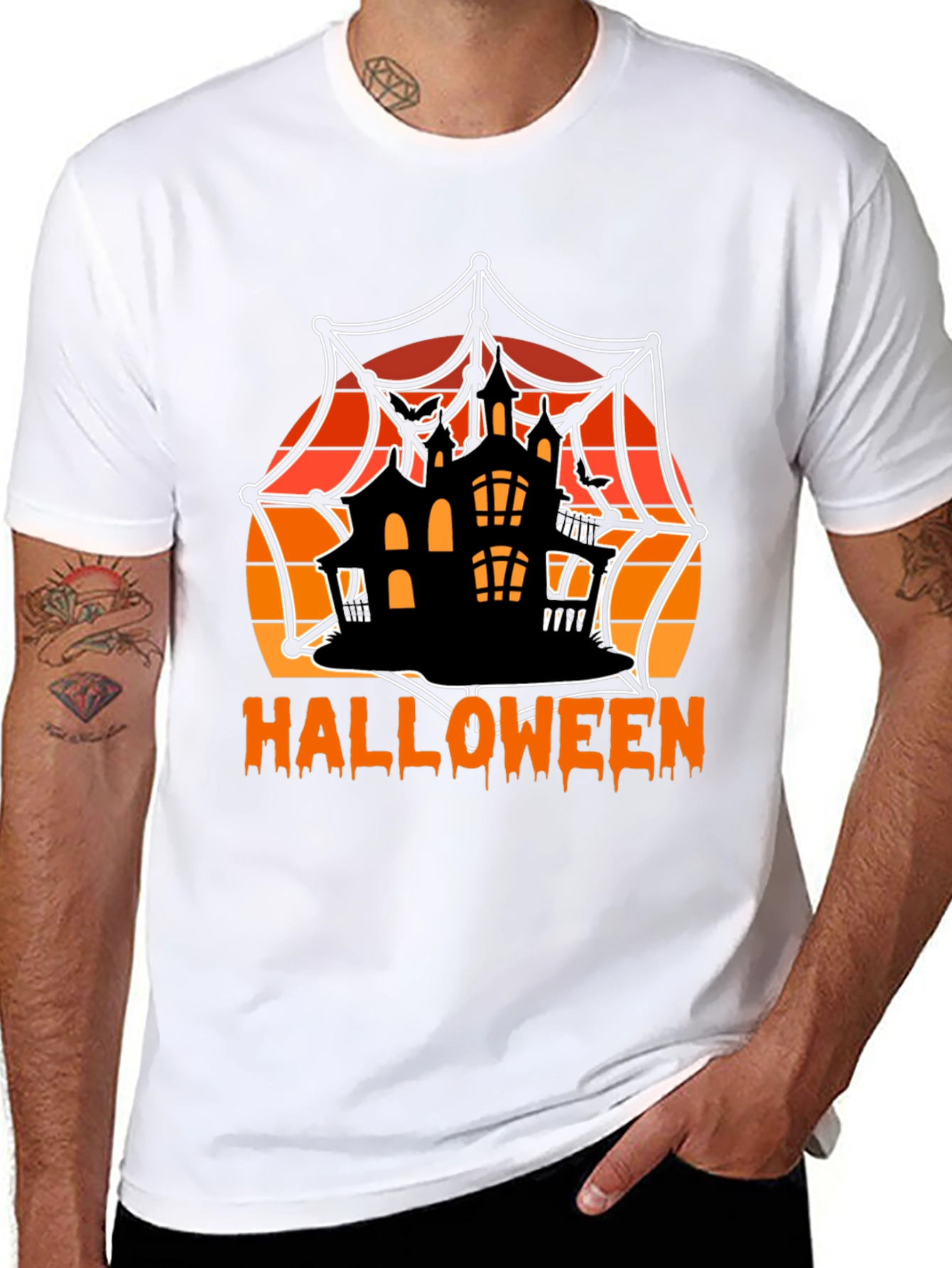Halloween Haunted House T-Shirt