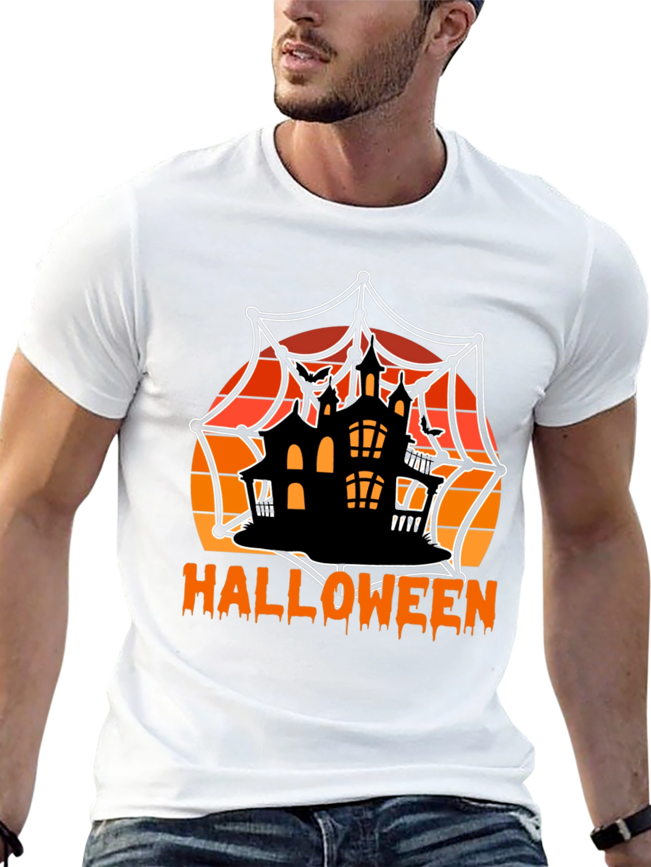 Halloween Haunted House T-Shirt