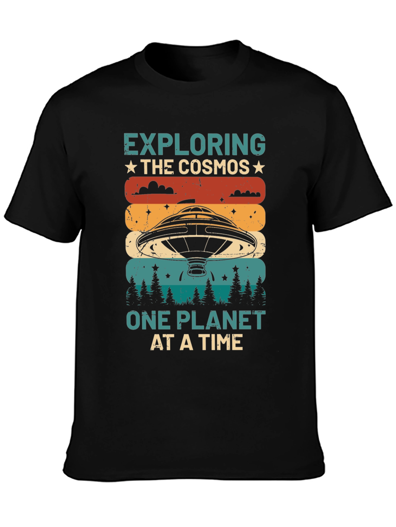 Exploring the Cosmos Graphic T-Shirt