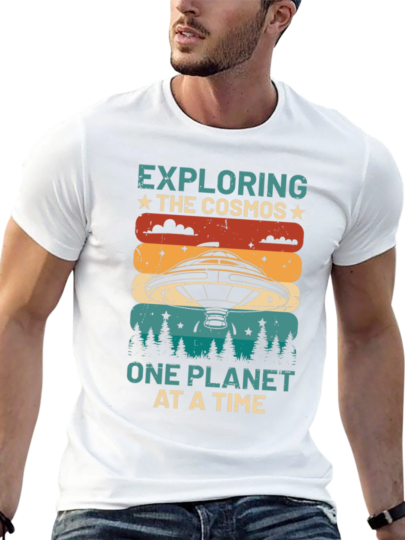 Exploring the Cosmos Graphic T-Shirt