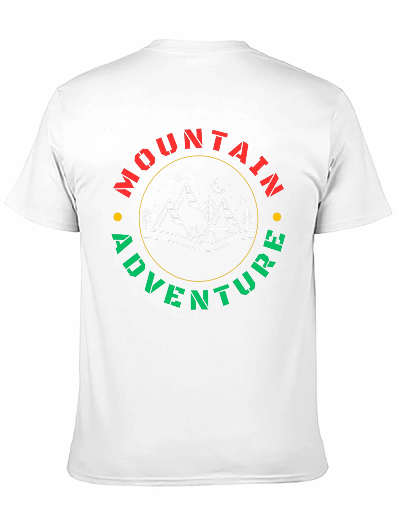 Mountain Adventure Graphic Tee - Black