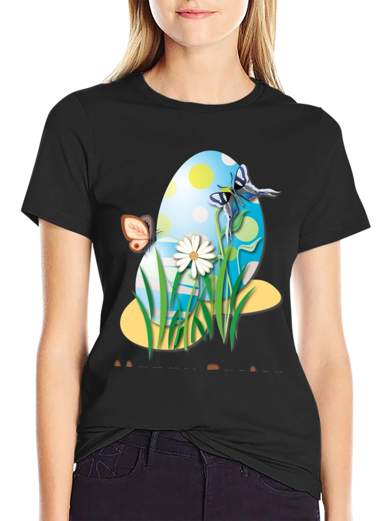 Easter Egg Butterfly T-Shirt