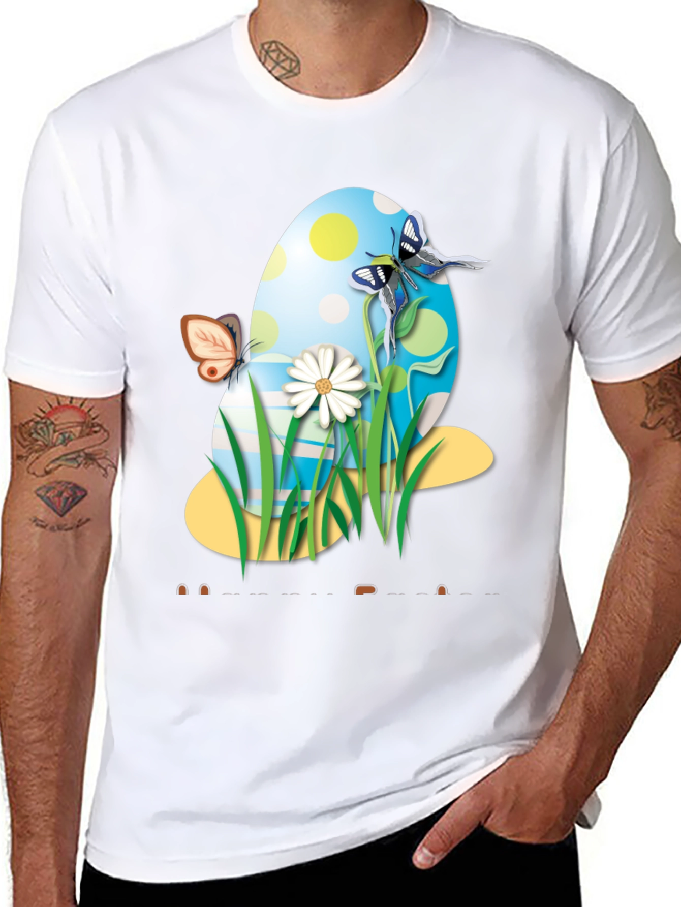 Easter Egg Butterfly T-Shirt