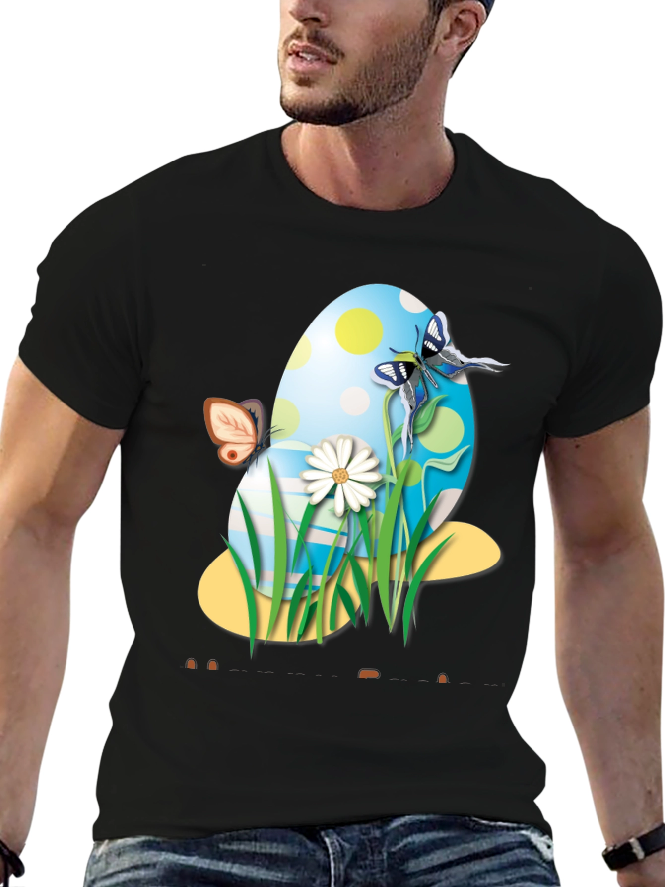 Easter Egg Butterfly T-Shirt
