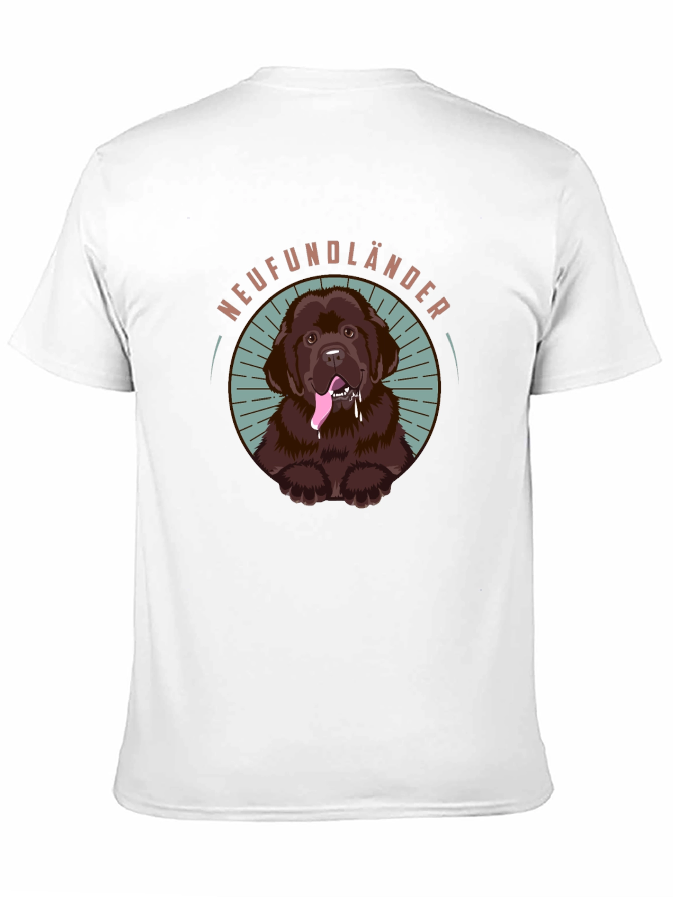 Newfoundland Dog Graphic Tee - Cute Pet Lover Shirt