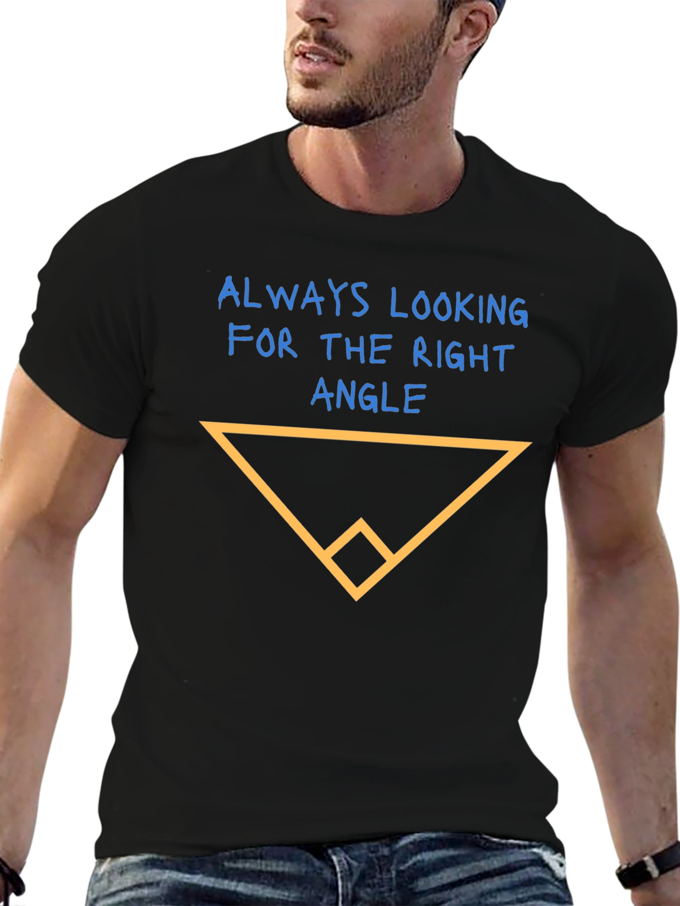 Right Angle Graphic Tee - Always Looking