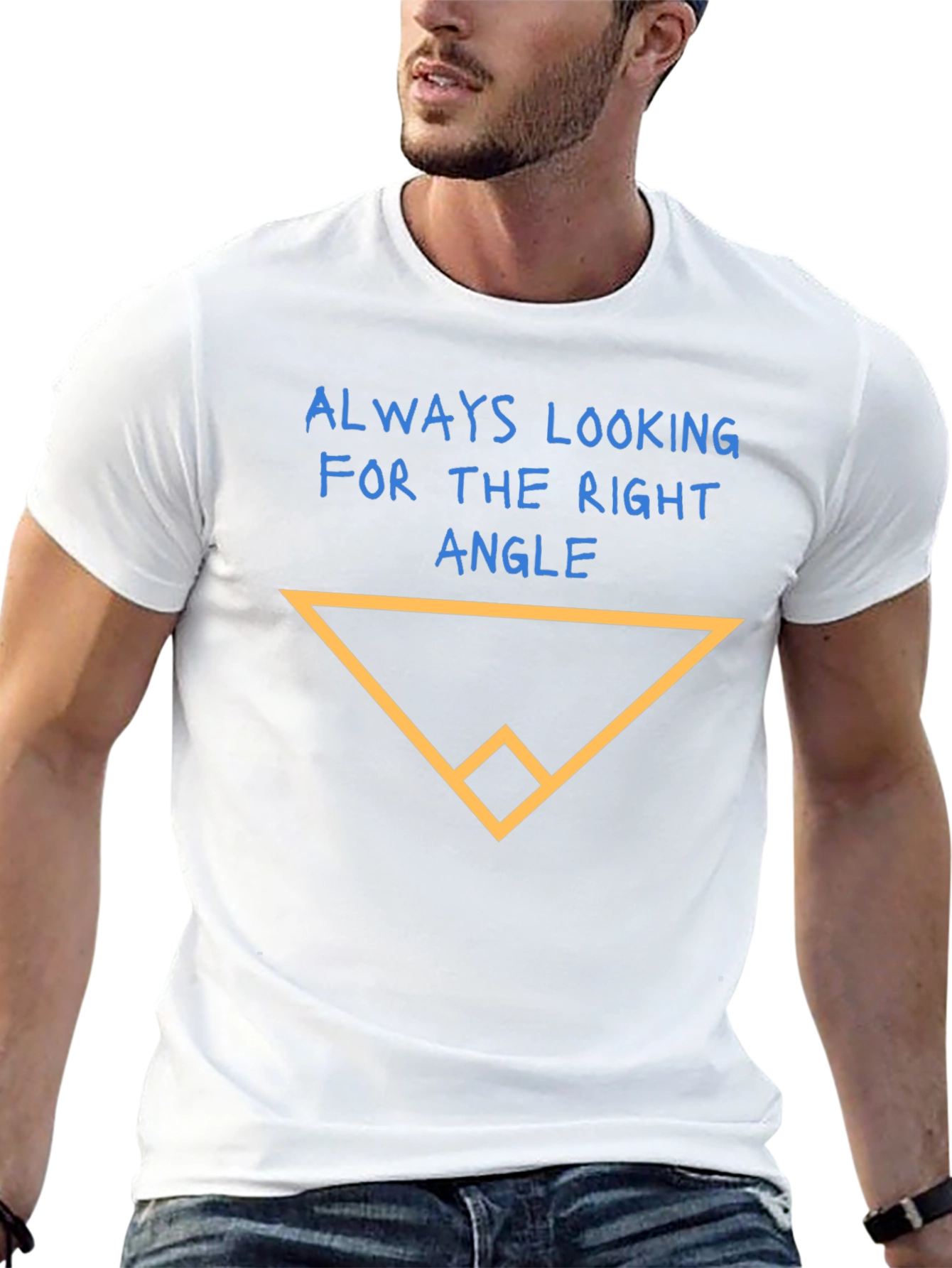 Right Angle Graphic Tee - Always Looking