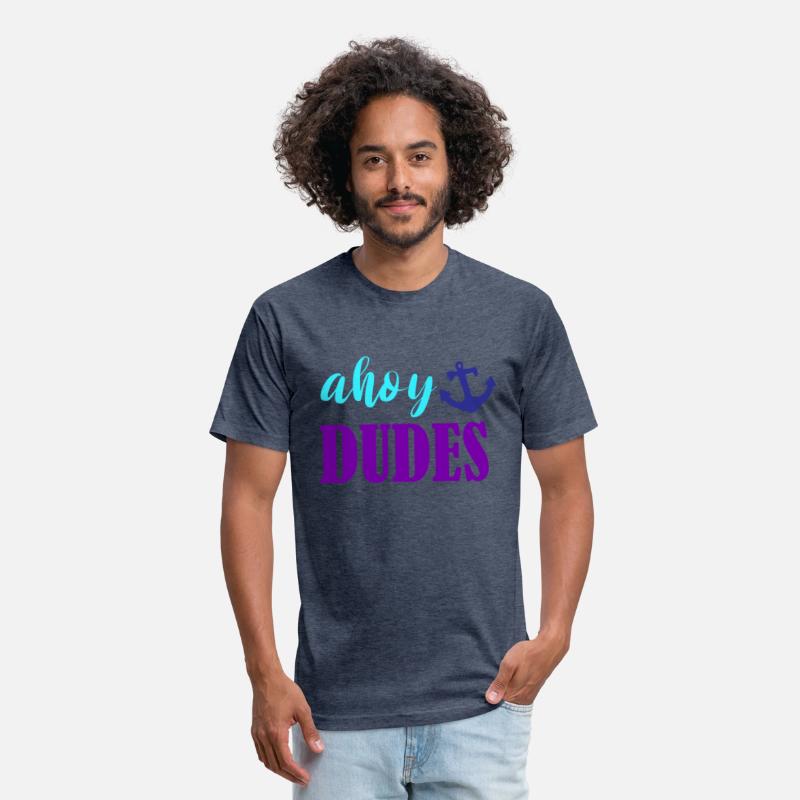 Ahoy Dudes Nautical Summer Tee