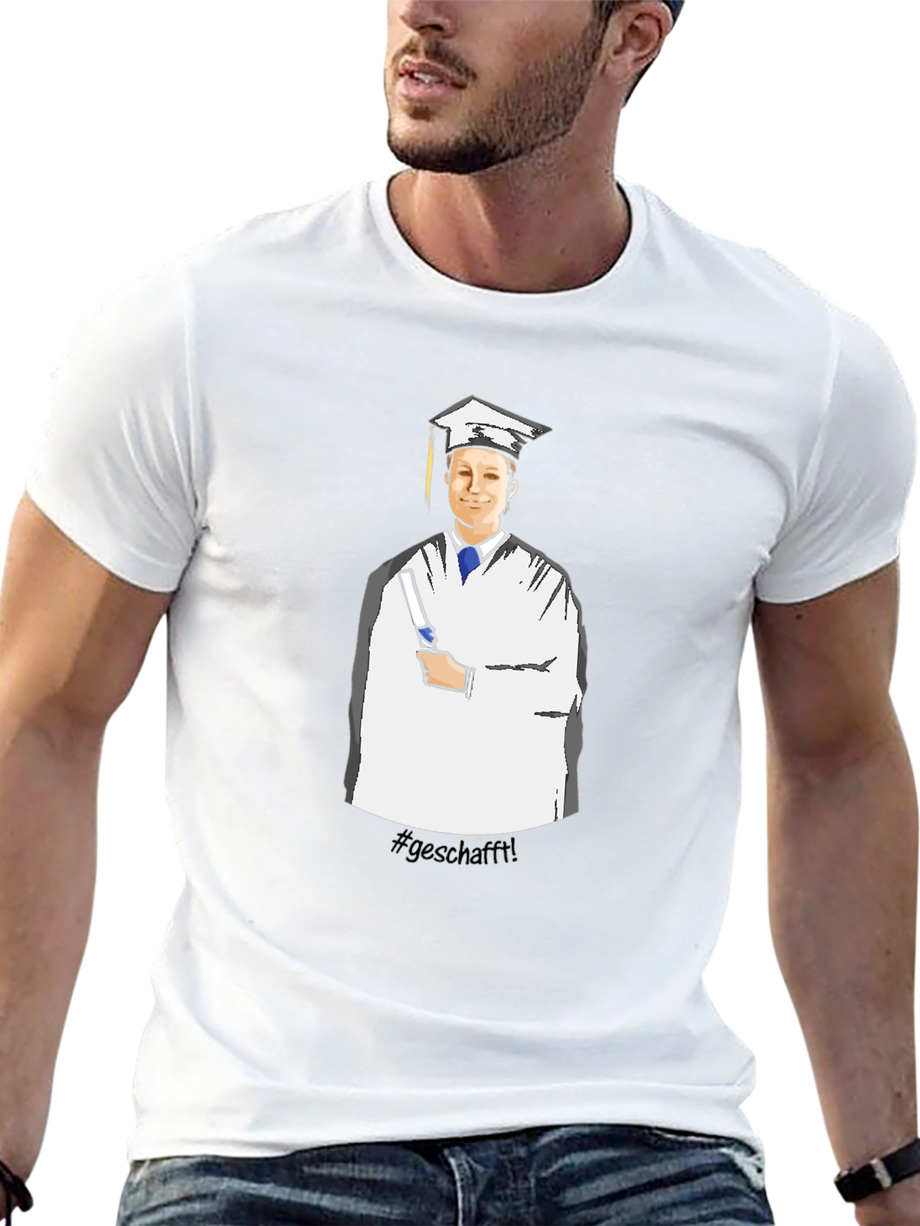 Graduation Cartoon T-Shirt