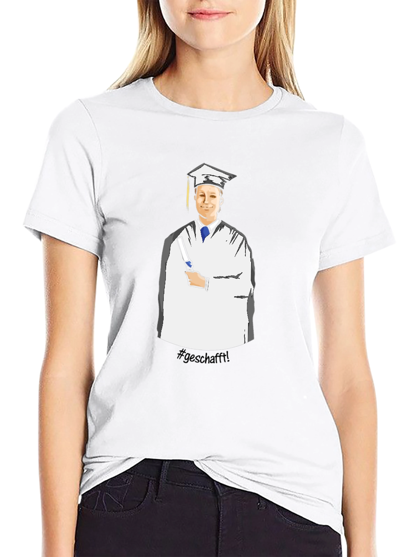 Graduation Cartoon T-Shirt