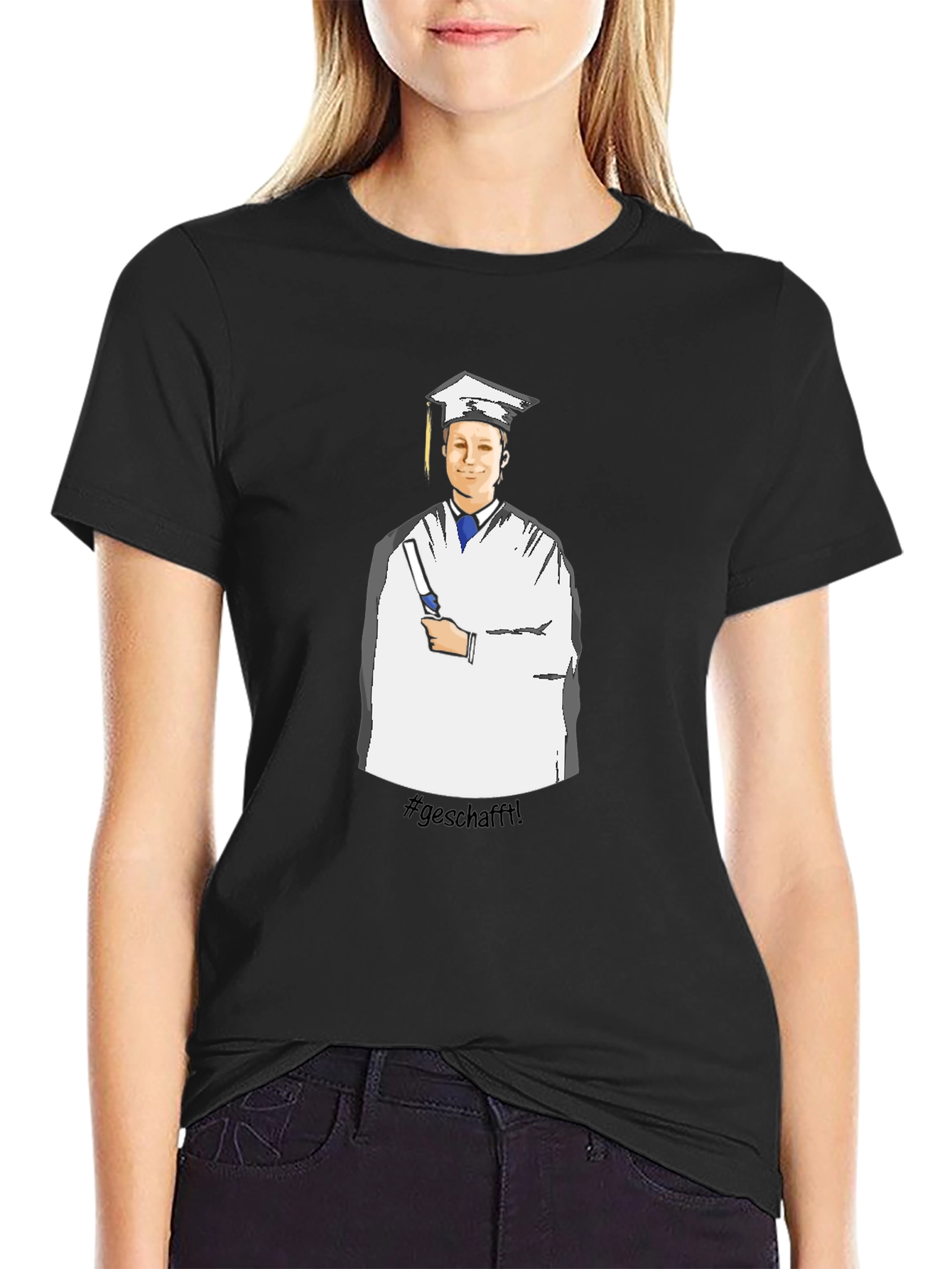 Graduation Cartoon T-Shirt
