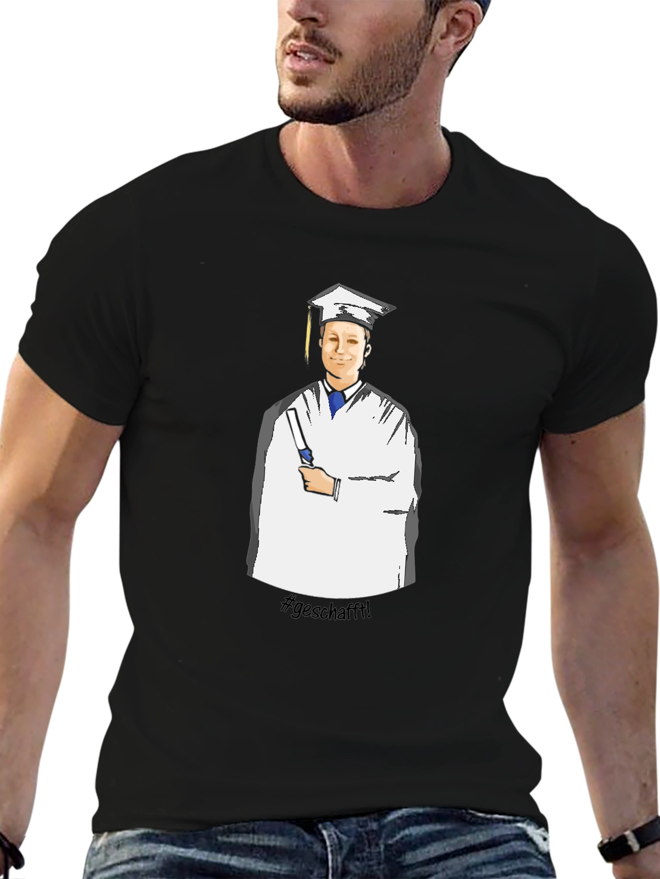 Graduation Cartoon T-Shirt