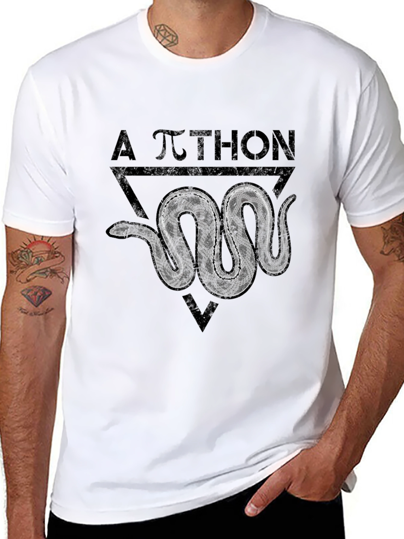 A Python T-Shirt - Snake Graphic Tee