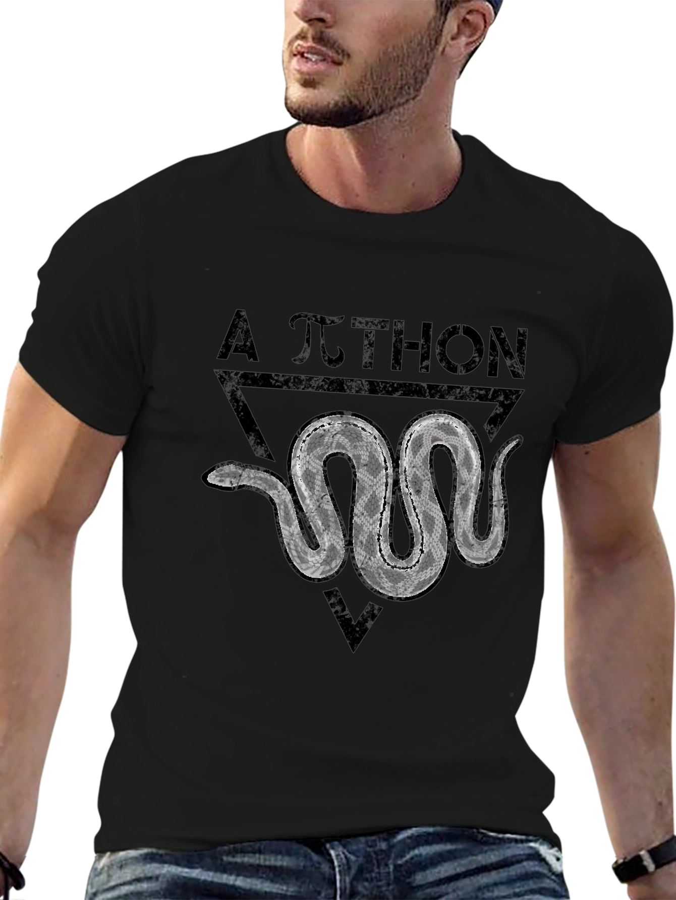 A Python T-Shirt - Snake Graphic Tee