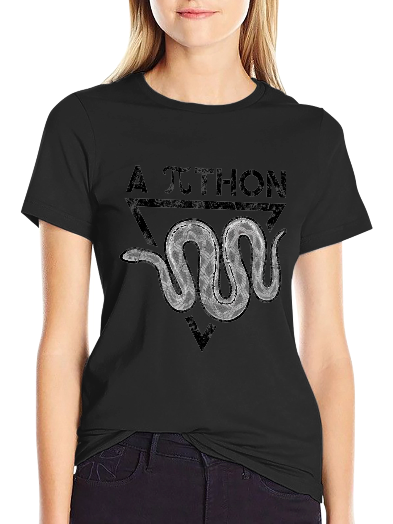 A Python T-Shirt - Snake Graphic Tee