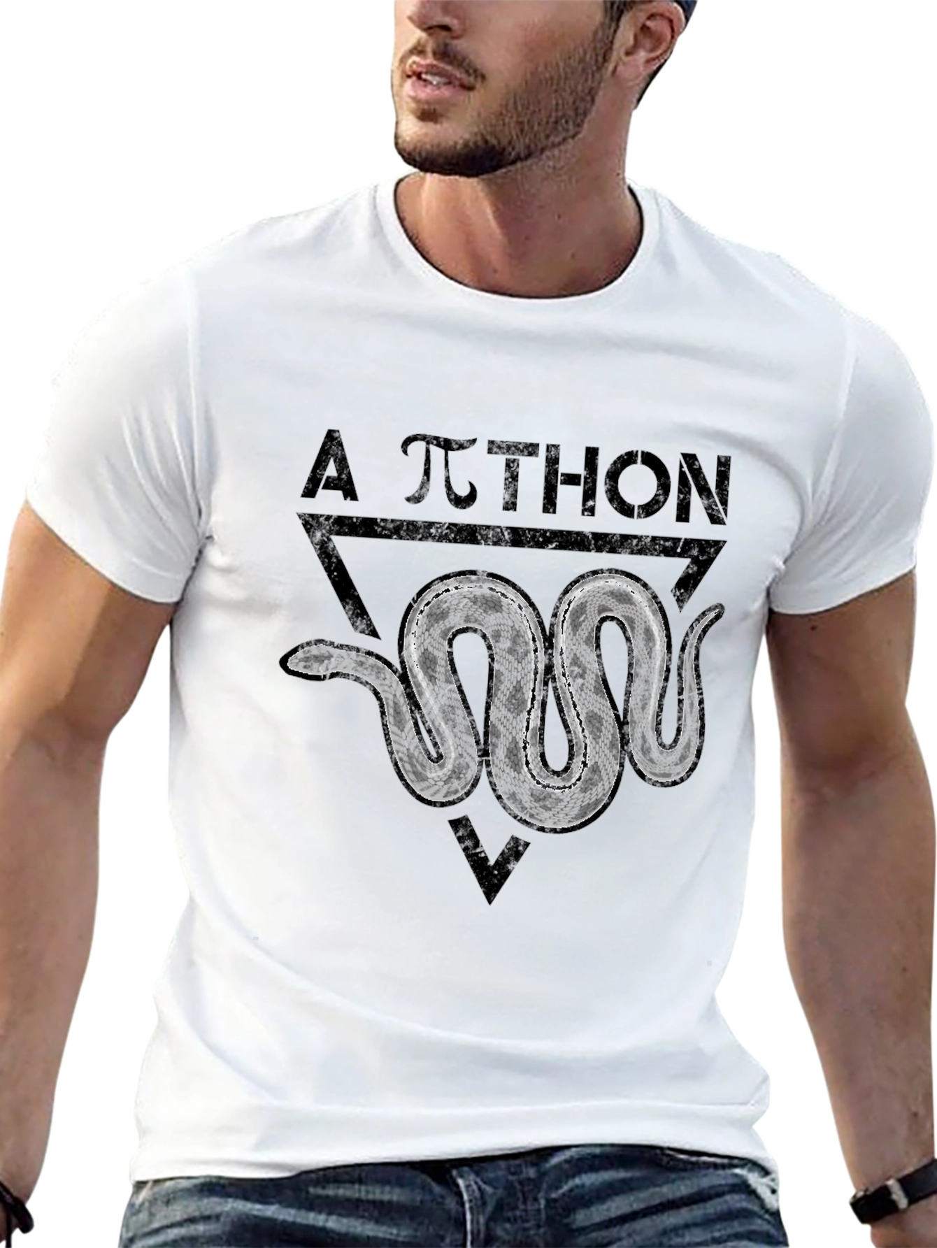 A Python T-Shirt - Snake Graphic Tee