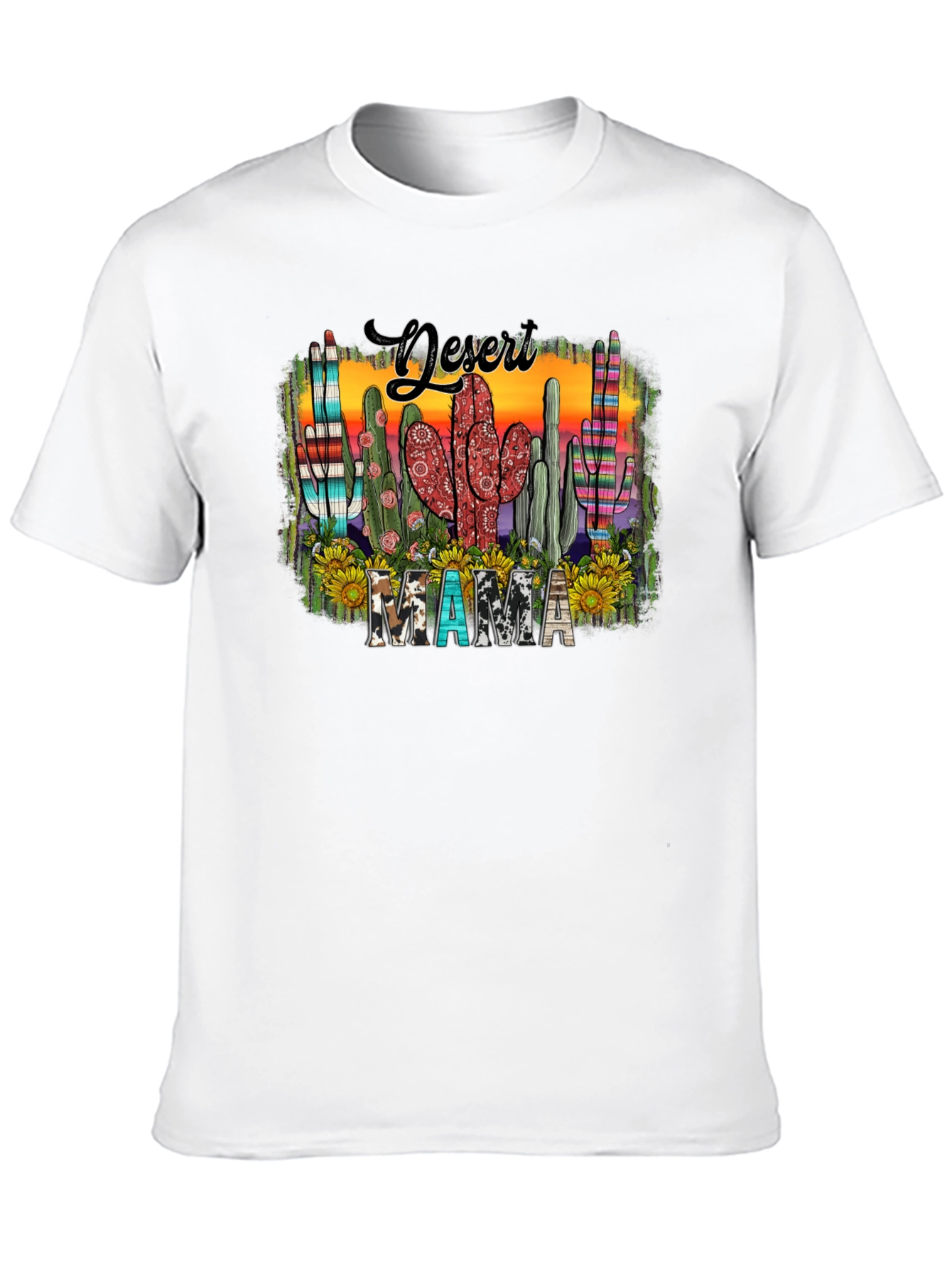Desert Mama Cactus Graphic T-Shirt