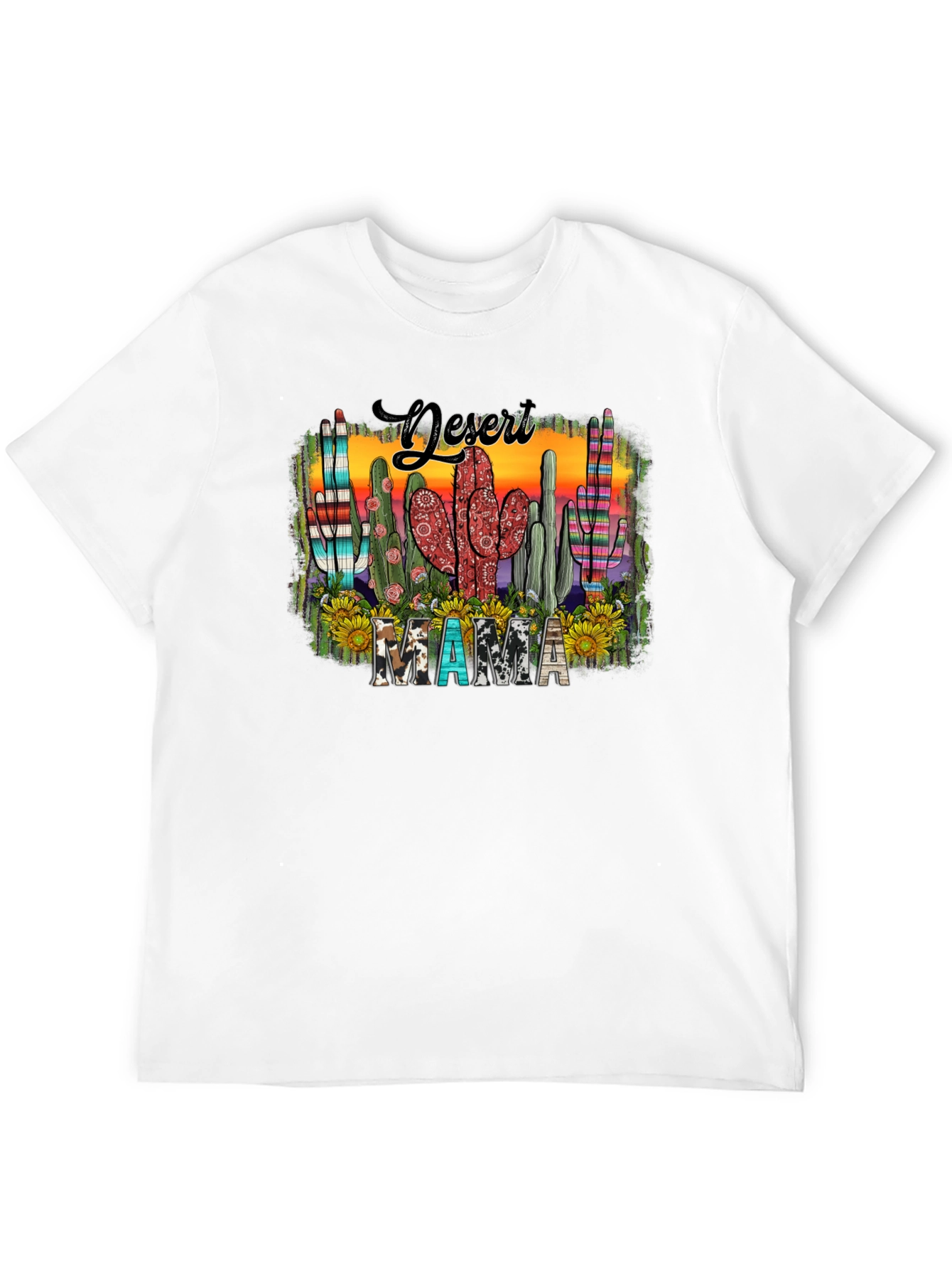 Desert Mama Cactus Graphic T-Shirt