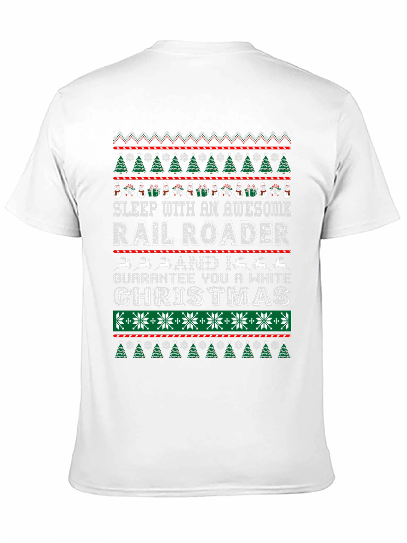Railroader Christmas T-Shirt