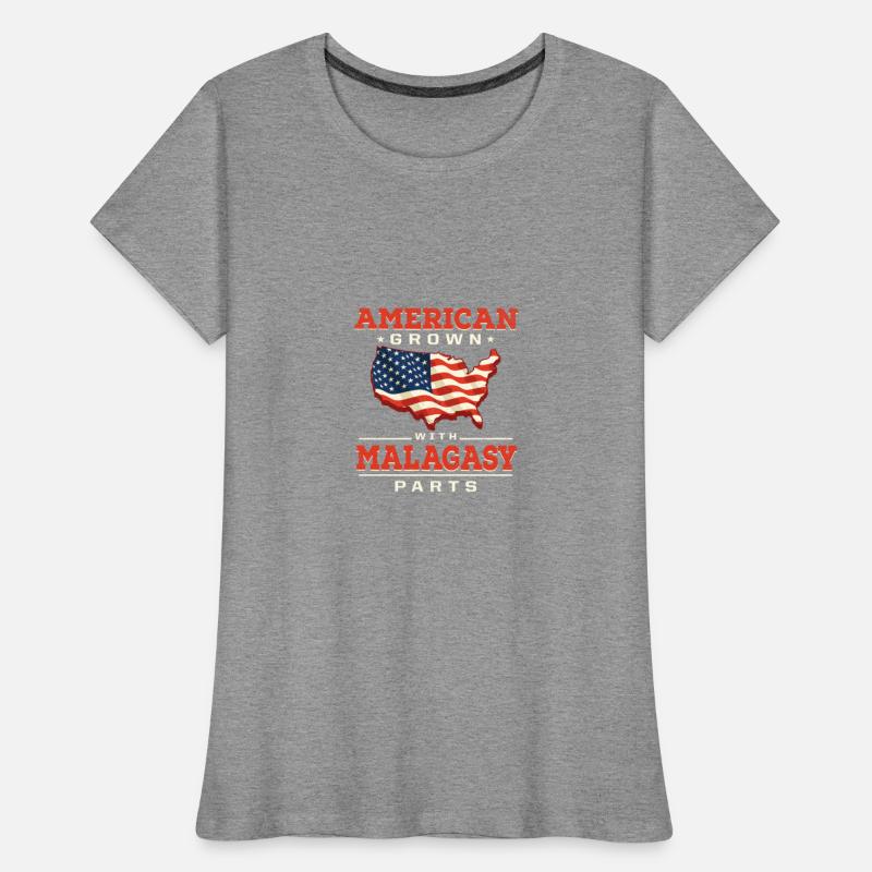 American Grown with Malagasy Parts Patriotic Madag