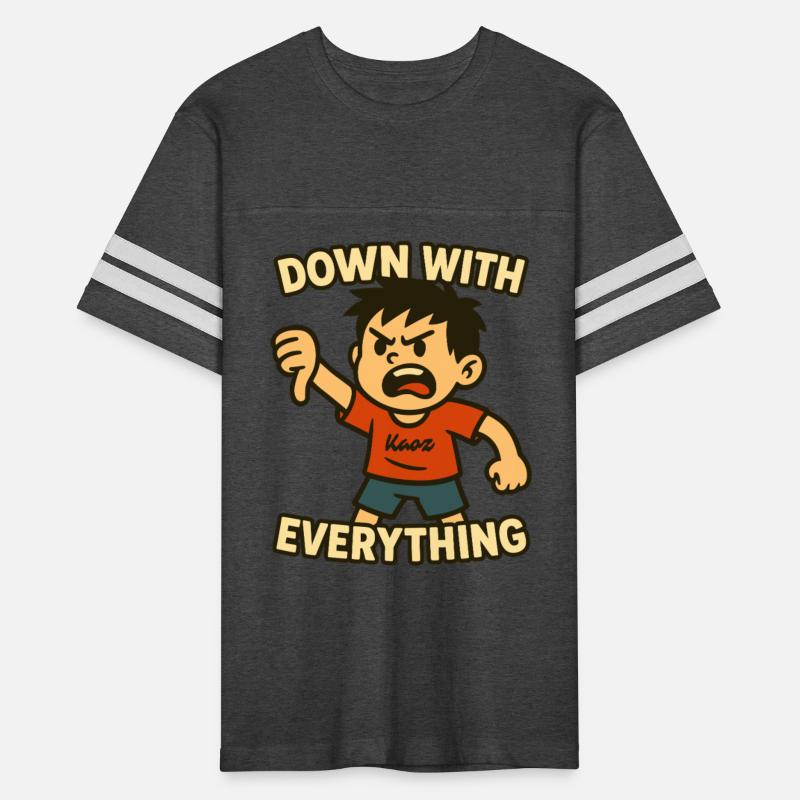 Angry Kid Says DOWN WITH EVERYTHING