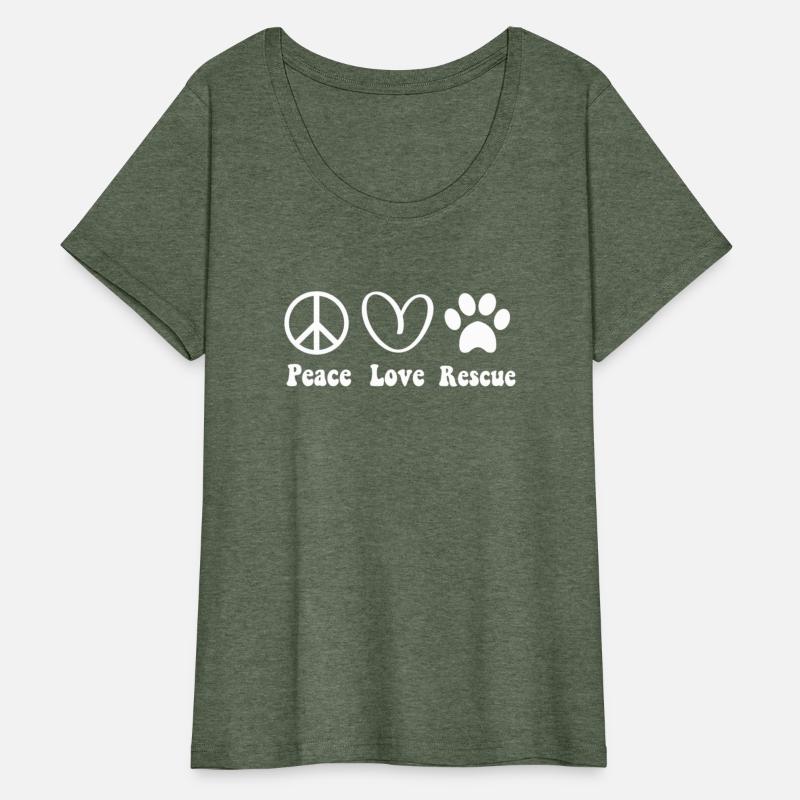 Animal Rescue Peace Love Adopt Dog Cat