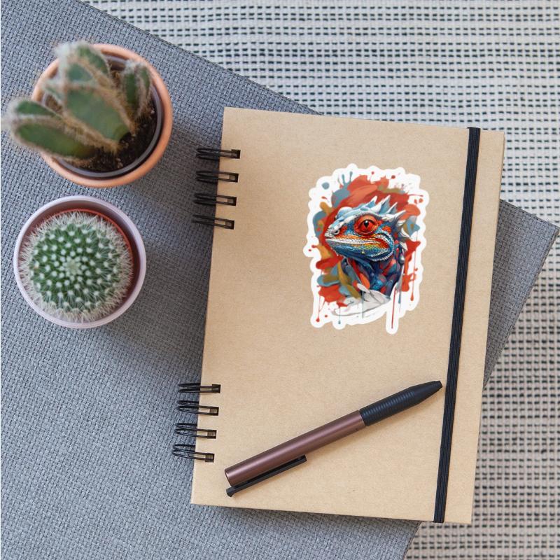 animal Sahara beautiful colors, bearded dragon