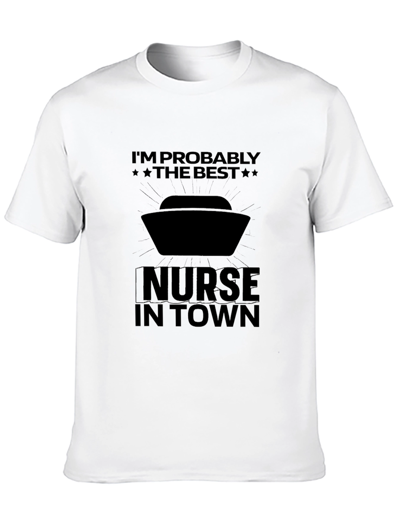 Best Nurse in Town Graphic Tee